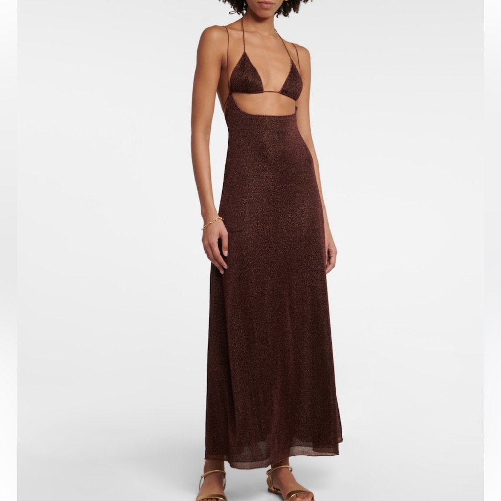New Nwt Oseree Lumiere Ss23 Lumire Kini Dress